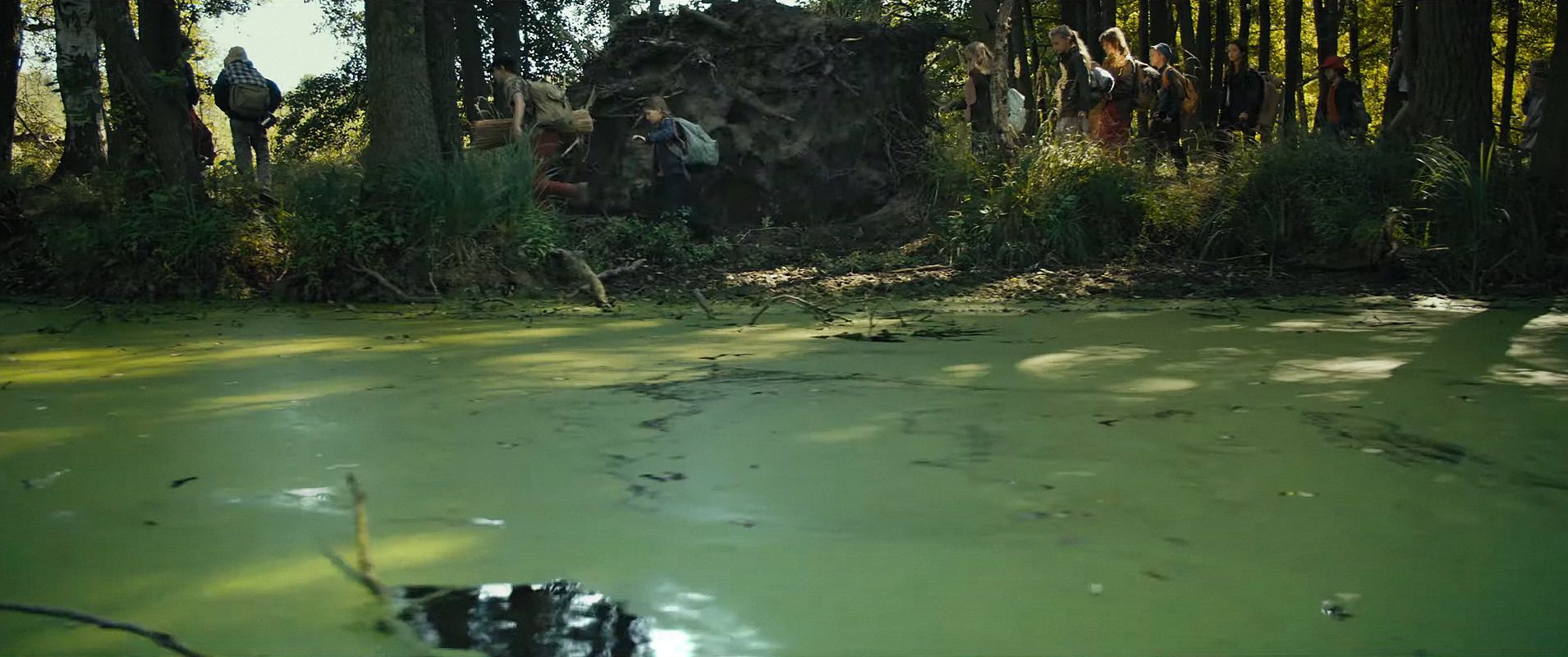 Kadr z filmu Janusza Kolskiego, pt.  Republika Dzieci